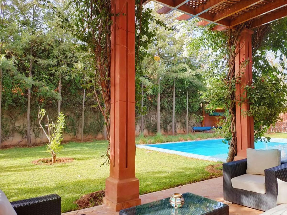 Villa Apricot - Golf Amelkis Marrakesh Bagian luar foto
