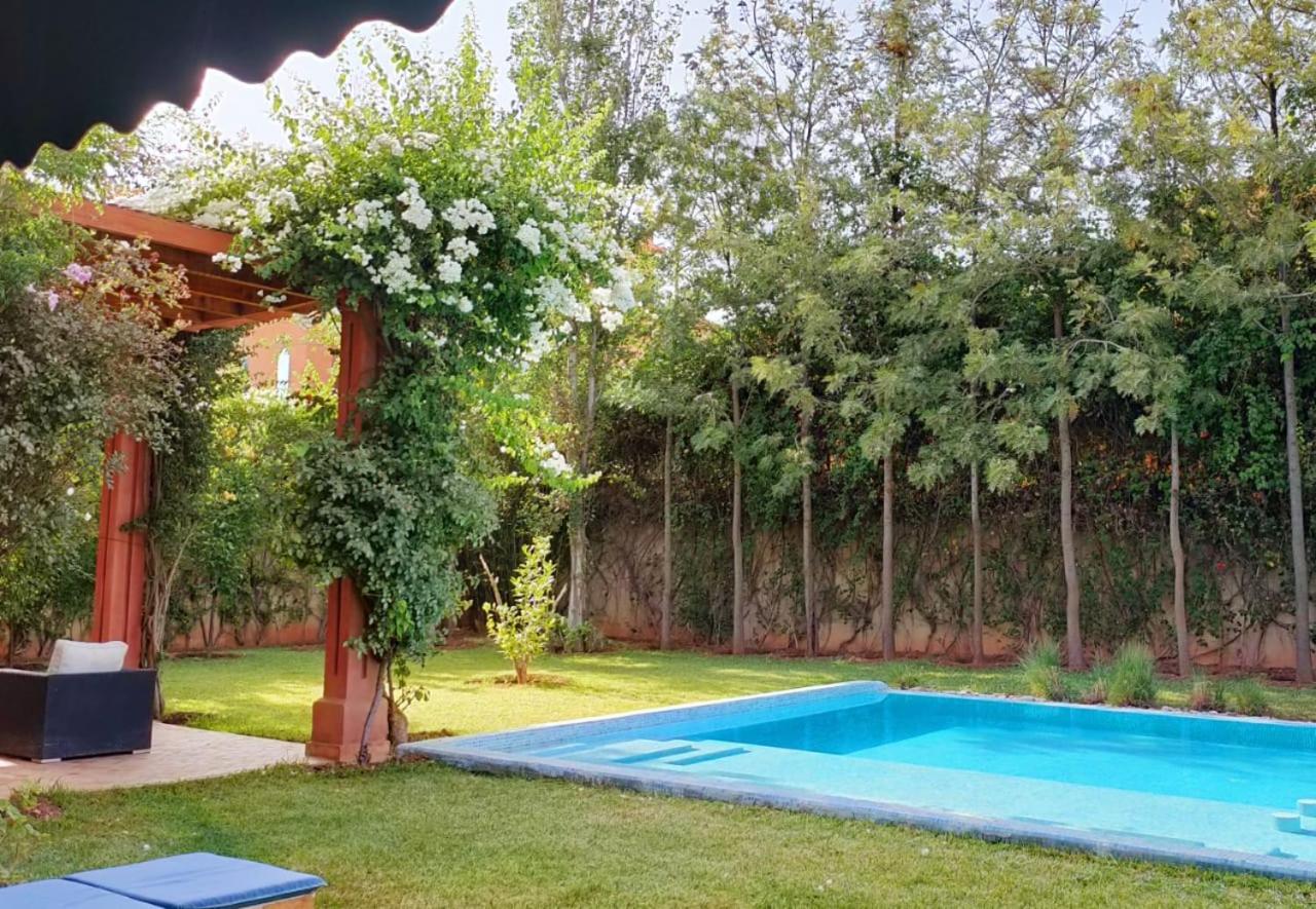 Villa Apricot - Golf Amelkis Marrakesh Bagian luar foto